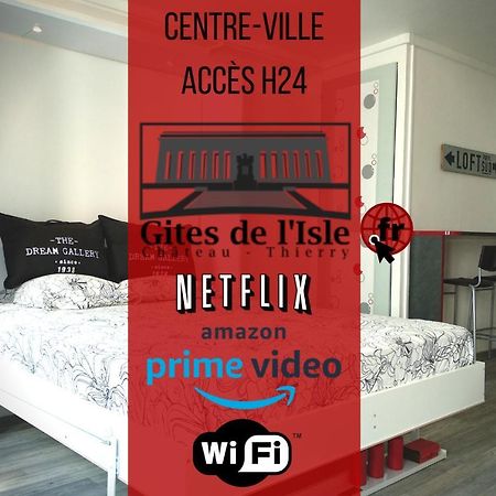 Gîtes de l'isle - Appartements en Location Courte Durée Château-Thierry Exterior foto