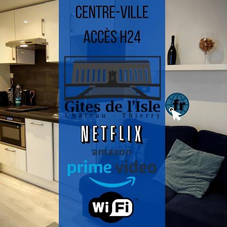Gîtes de l'isle - Appartements en Location Courte Durée Château-Thierry Exterior foto