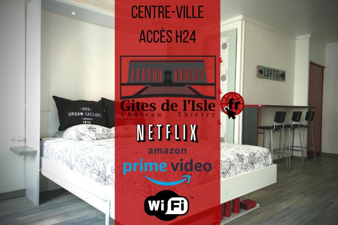 Gîtes de l'isle - Appartements en Location Courte Durée Château-Thierry Exterior foto