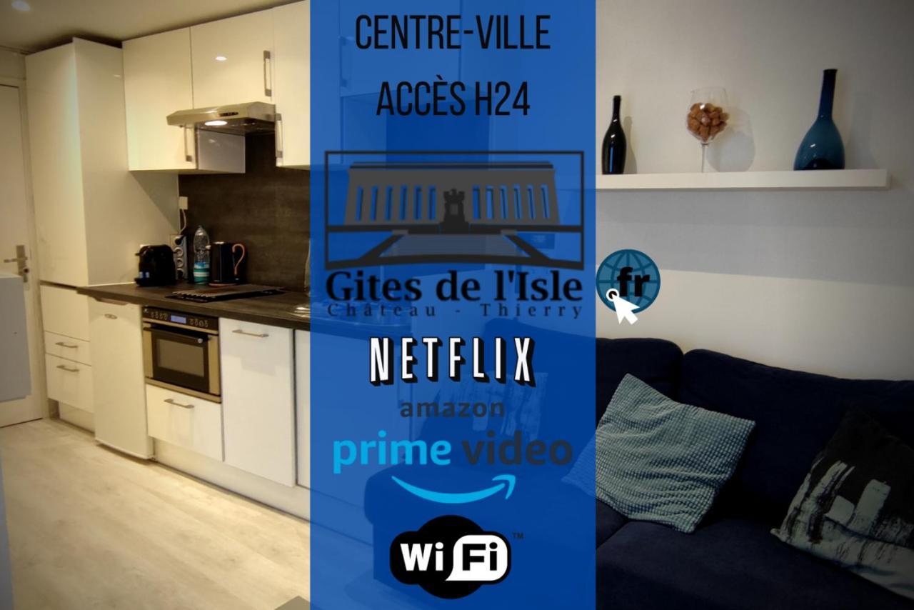 Gîtes de l'isle - Appartements en Location Courte Durée Château-Thierry Exterior foto